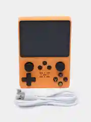 Оранжевый портативная игровая консоль R35S Retro Портативная игровая консоль