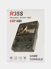 Оранжевый портативная игровая консоль R35S Retro Портативная игровая консоль