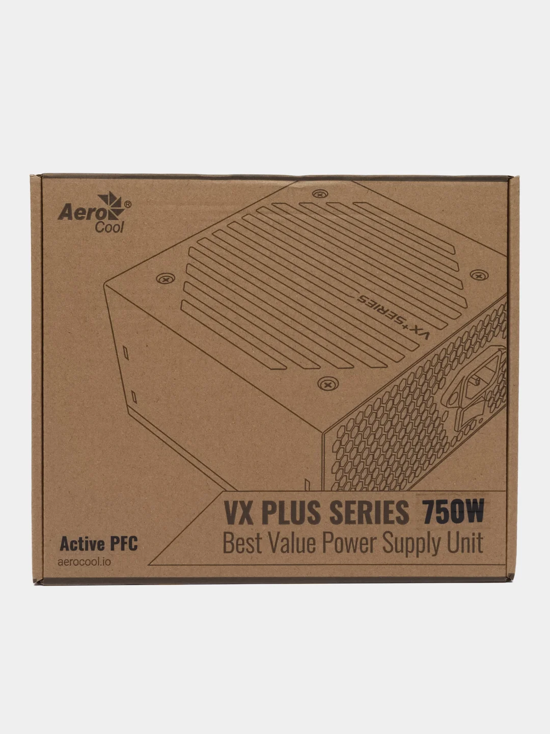 Блок питания Aerocool VX PLUS 750W, 750Вт, 120мм, черный