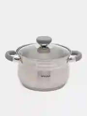 Кастрюля, 2.9 л, нержавеющая сталь, Wellfort, 4000087194