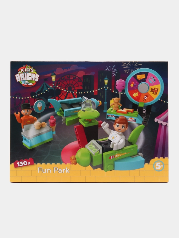 Конструктор детский Kids Bricks Парк развлечений