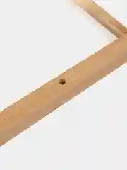 Бежевый вешалка напольная костюмная Верона