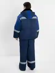 Костюм утеплённый "НОВА" куртка+п/к, цв. син./вас