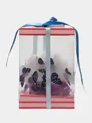 Разноцветный коробка с бумажными бабочками и подсветкой