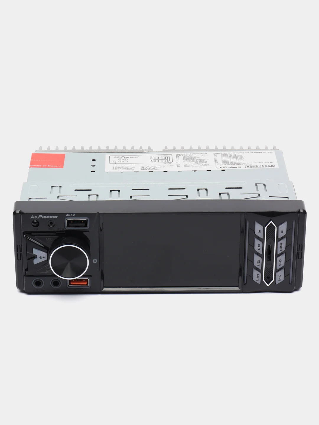 Магнитола c экран 4,1", USB, AUX , мультируль Pioneer Автомагнитола авто магнитофон