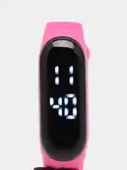 Белый часы детские электронные наручные на Новый год