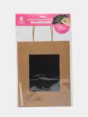 Хаки пакет подарочный скретч-слой + стилус, 26x13x32 см, 1 сентября