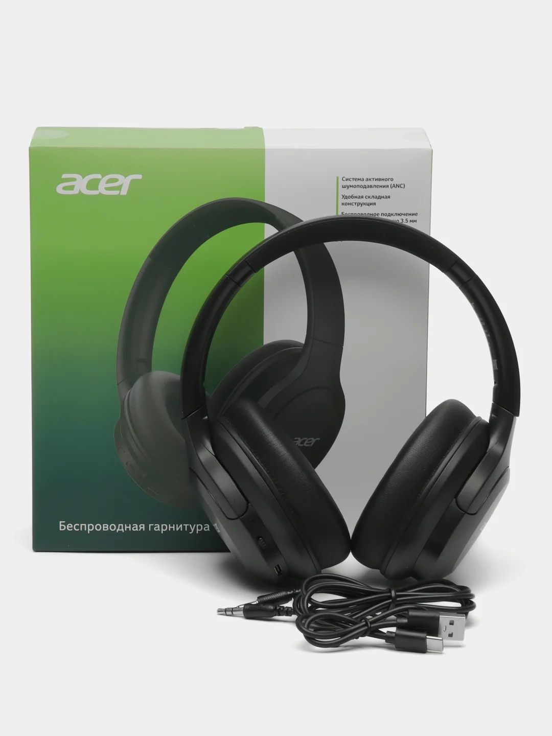 Наушники с микрофоном Acer OHR304 черный мониторные