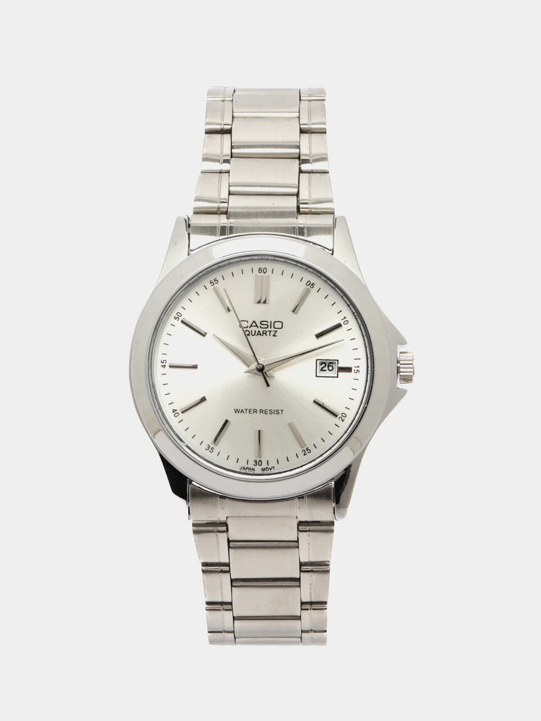Серебряный часы CASIO мужские на браслете