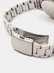 Серебряный часы CASIO мужские на браслете
