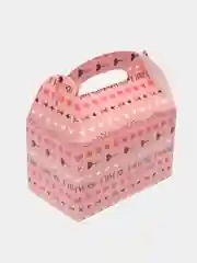 Конфетный подарочная коробка с сердечками