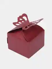 Фуксия подарочная коробка в виде бабочки