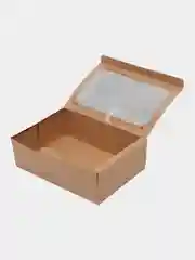 Горчичный коробка для печенья и десертов