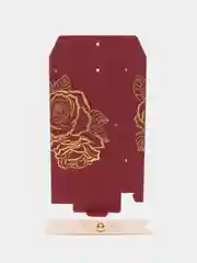 Бордовый коробка подарочная