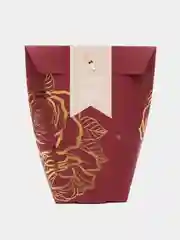 Бордовый коробка подарочная