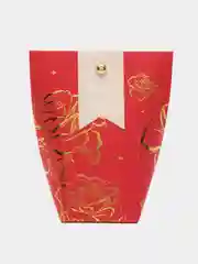 Красный коробка подарочная