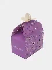 Фиолетовый подарочная коробка