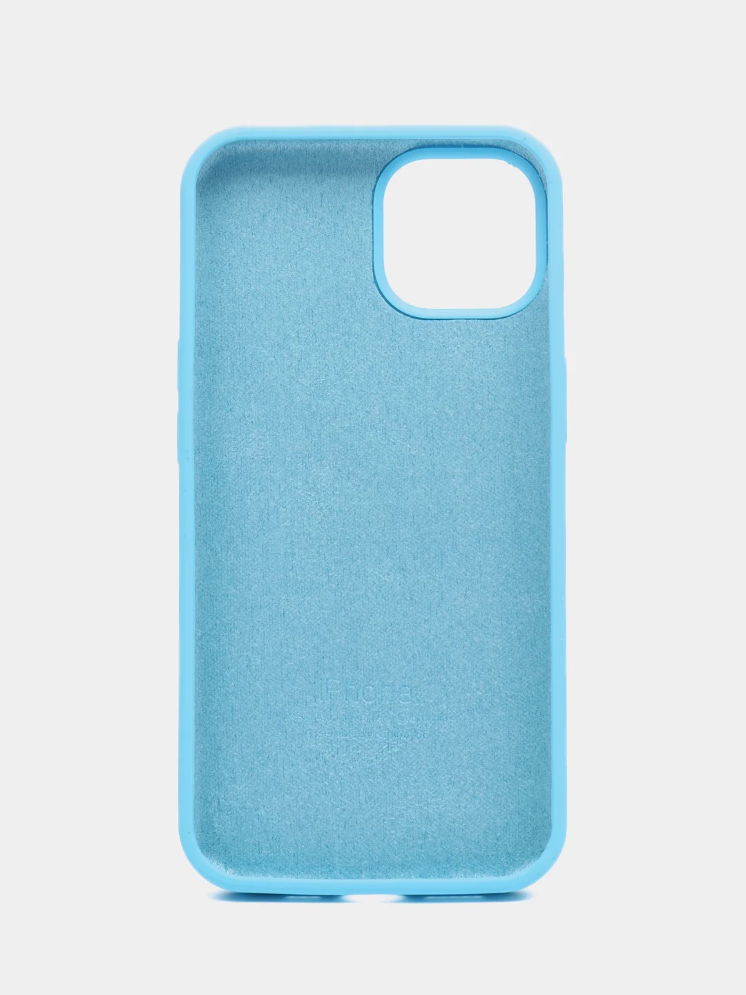 Белый чехол Silicone Case ( Чехол силиконовый ) для iPhone 14, 14 Pro, 14 Pro Max, 14 Plus