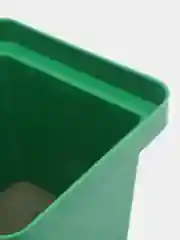 Горшок для рассады квадратный 0,15л со съемным дном 6,5х6,5х6см,пласт.цвет. Набор 50шт