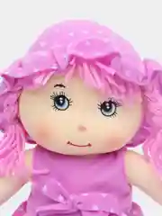 Коралловый кукла мягкая, 35 см