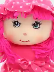 Кораллово-розовый кукла мягкая, 35 см