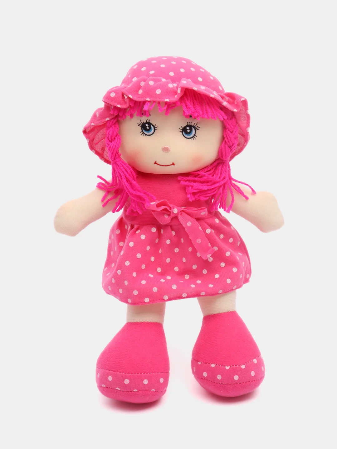 Кораллово-розовый кукла мягкая, 35 см