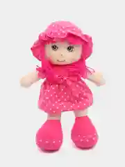 Кораллово-розовый кукла мягкая, 35 см