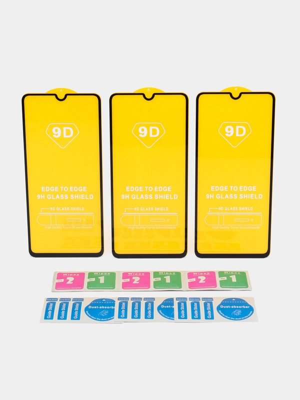 3 шт, защитное стекло Xiaomi Redmi 9A, 8T, Note 9, 8 Pro, 9S, 12, 10C, 10S, 11, 11S, 9T, 9C