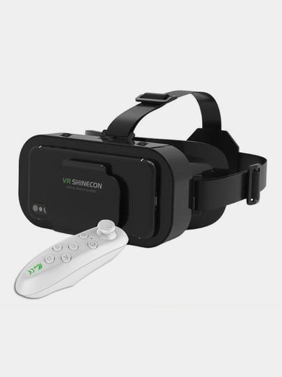 Очки виртуальной реальности VR SHINECON G05pro с блютуз джойстиком