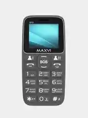 Серый мобильный телефон Maxvi B110, аккумулятор 1000 мАч, быстрый набор номера