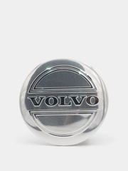 Наклейки на диски, колпаки Volvo сферические, изогнутые, 56 мм, 4 штуки