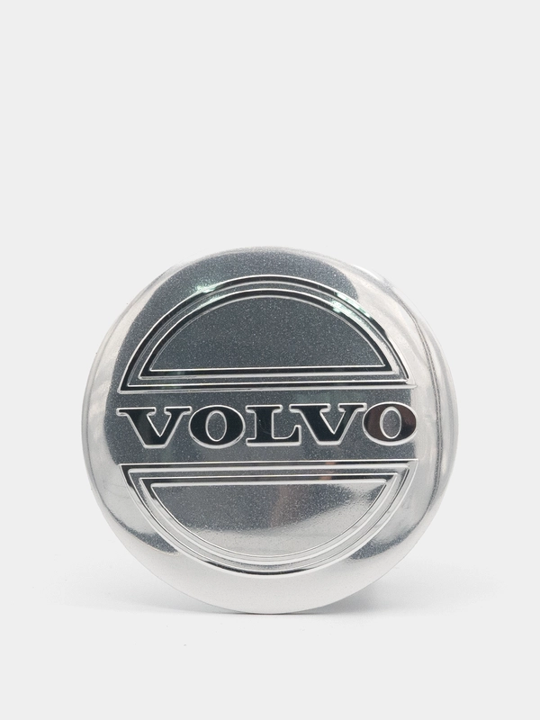 Наклейки на диски, колпаки Volvo сферические, изогнутые, 56 мм, 4 штуки