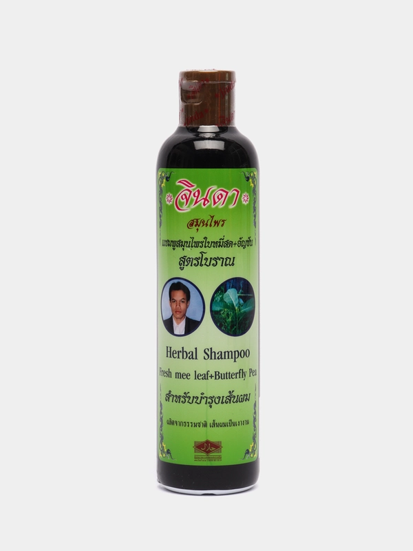 Тайский шампунь от выпадения волос на травах Jinda herbal