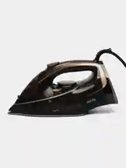 Утюг Domfy DSC-EI605, 2600Вт, черный/золотистый