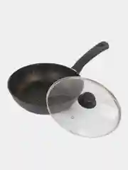 Сковорода 24 см литая с крышкой Unifico My day Grande