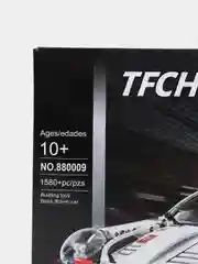 Белый конструктор Техник, набор Гоночная машина, сборная, спортивная Technology Лего совместимый