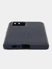 Синий меланж чехол Накладка "Soft-touch" с перфорацией для Samsung A01/A20/A21S/A41/A60/A71/A81/A91