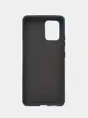 Синий меланж чехол Накладка "Soft-touch" с перфорацией для Samsung A01/A20/A21S/A41/A60/A71/A81/A91