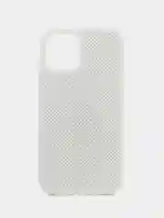Белый чехол Накладка с перфорацией для iPhone XR/11/11 Pro/11 Pro Max/12/12Pro/12mini/12 Pro Max