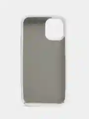 Белый чехол-накладка "Soft-touch" с перфорацией для iPhone 11 Pro/11 Pro Max/12/12Pro/12 Pro Max