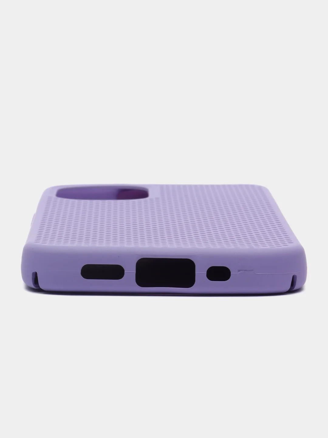 Красный чехол-накладка "Soft-touch" с перфорацией для iPhone 11 Pro/11 Pro Max/12/12Pro/12 Pro Max