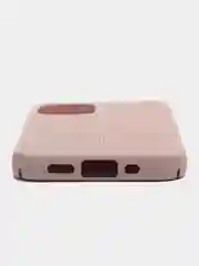 Бежевый чехол-накладка "Перфорация" для IPhone 11 Pro, 11 PRO MAX, 12 Pro, 12 Mini