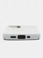 Белый чехол-накладка "Перфорация" для IPhone 11 Pro, 11 PRO MAX, 12 Pro, 12 Mini