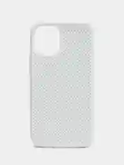 Белый чехол-накладка "Перфорация" для IPhone 11 Pro, 11 PRO MAX, 12 Pro, 12 Mini