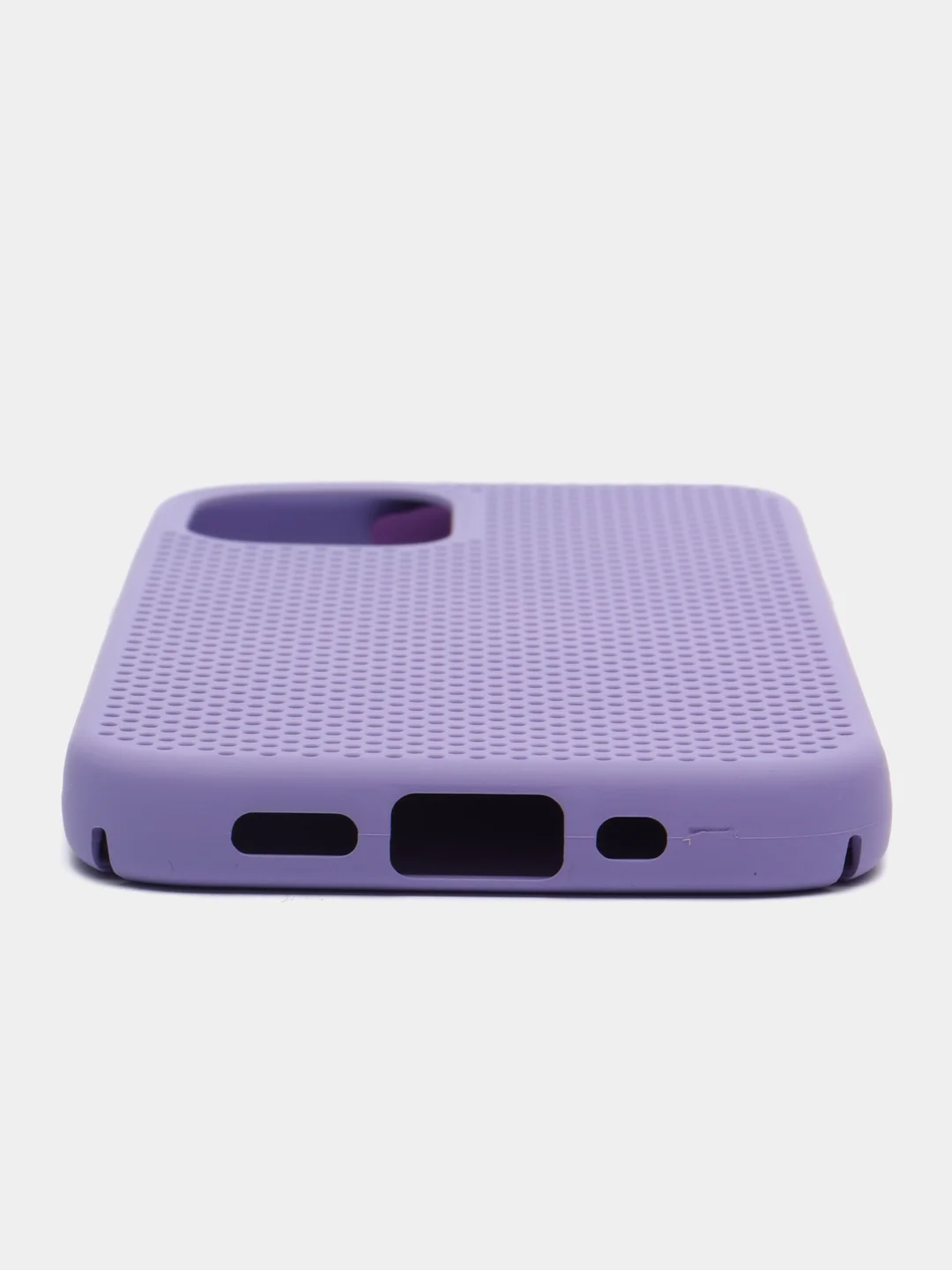 Лавандовый чехол-накладка "Перфорация" для IPhone 11 Pro, 11 PRO MAX, 12 Pro, 12 Mini
