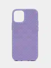 Лавандовый чехол-накладка "Перфорация" для IPhone 11 Pro, 11 PRO MAX, 12 Pro, 12 Mini