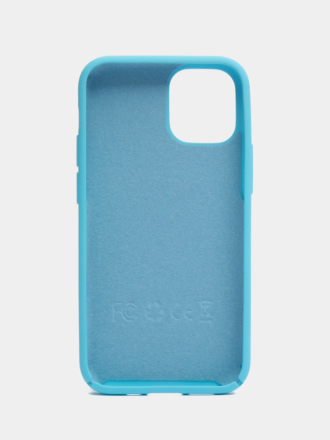 Лазурный чехол-накладка "Перфорация" для IPhone 11 Pro, 11 PRO MAX, 12 Pro, 12 Mini