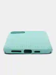 Мятный чехол-накладка "Перфорация" для IPhone 11 Pro, 11 PRO MAX, 12 Pro, 12 Mini