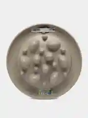 Бежевый меланж миска интерактивная CACTUS