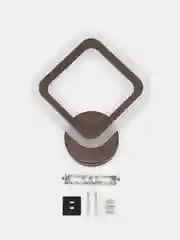 Белый бра светодиодная настенная, 16W, до 3 м